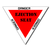 ejection seat Decal