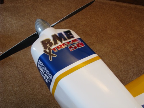 BME Extreme 58 cowl decal