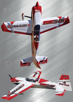 Extreme Flight Edge 85In White Red 3