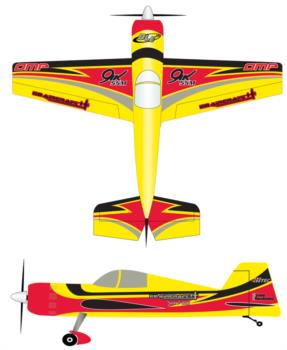 EG Aircraft Yellow Yak 55  Graphic Package