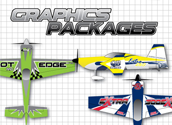RC Airplane Graphics Packages