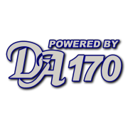 Powered By DA 170 Decal
