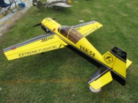 Extreme Flight black and yellow yak54