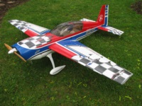 Extreme Flight 88" Extra 300 with printed graphics