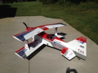 This is the 2012 raffle plane at the Toys for Tots fly in