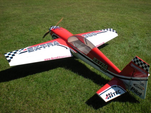 This is a nice 50cc Pilot Extra 300 with one of our basic graphic ...
