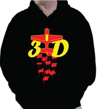 3d checker hoodie
