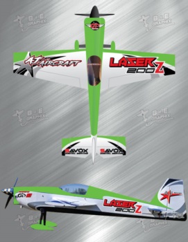 Aj Aircraft Laser Z 200 Green 3