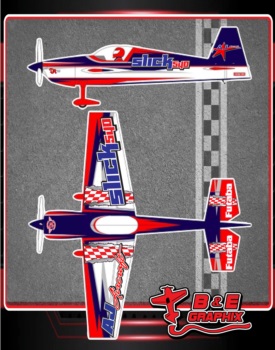 Aj Slick 540 Rwb Check Blue