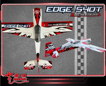 Extreme Flight Edge 540 Red Oem