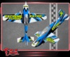 Extreme Flight Extra Ng Flo Yellow Blue