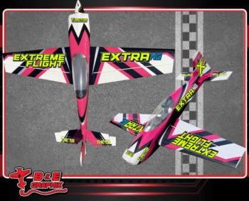 Extreme Flight Extra Ng Flo Yellow Pink