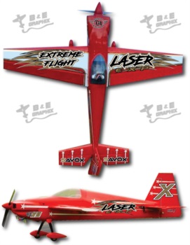 Extreme Flight Laser Red X4