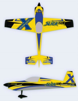 Extreme Flight Slick 540 Yellow1
