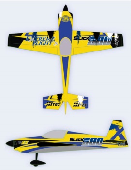 Extreme Flight Slick 540 Yellow3