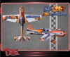 Skywing Yak 54 Orange White Flames